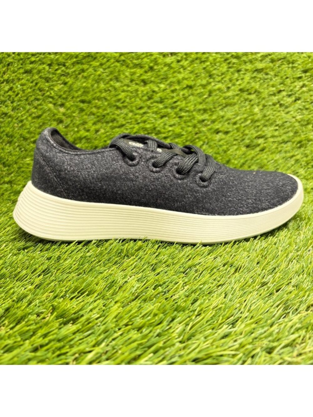 Allbirds Wool Runner 2 Womens Size 7.5 Black Athletic Running Shoes Sneakers